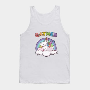 Gaymer Unicorn Tank Top